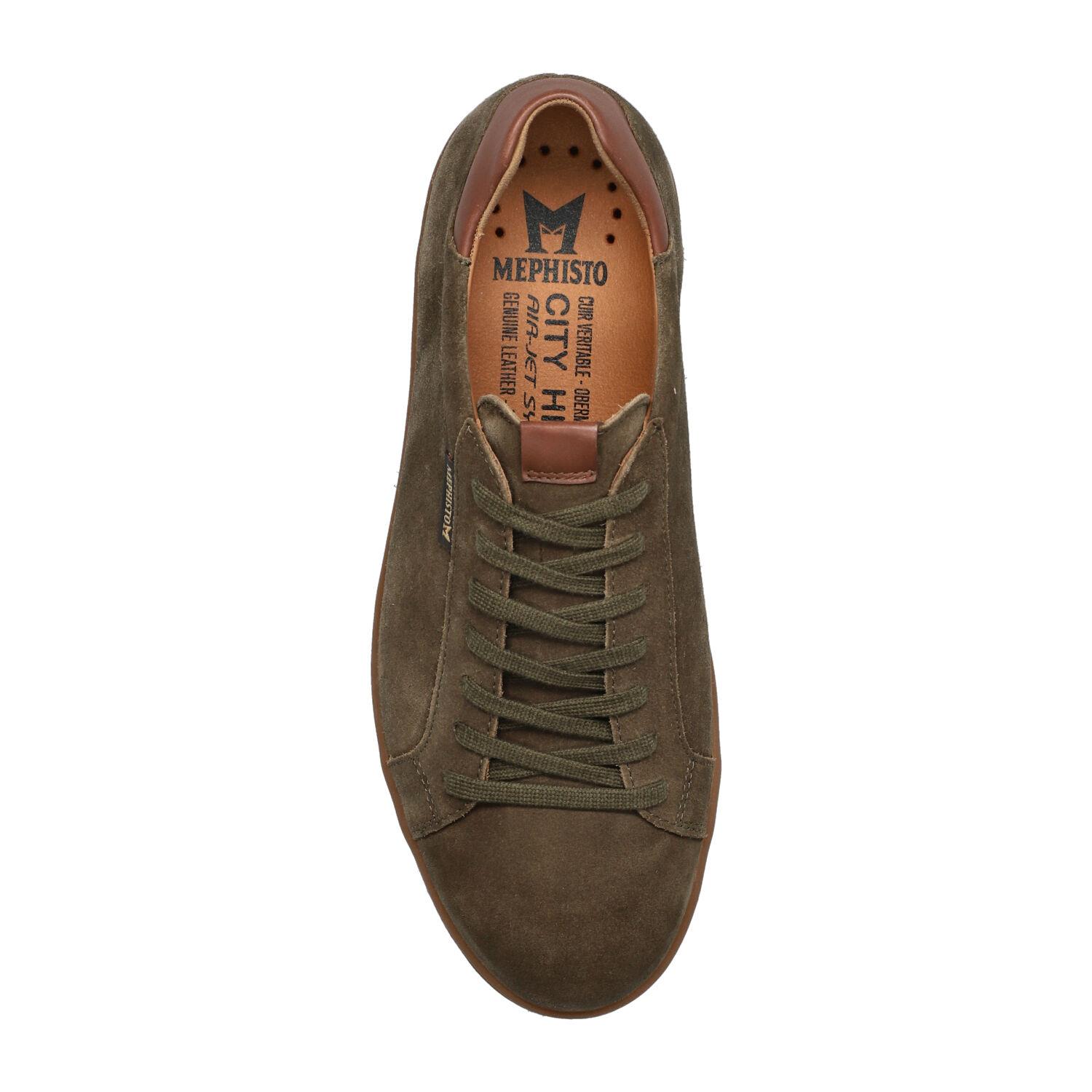 lacets homme modèle Hasko vert moss - Mephisto